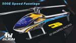 HF5018 - 500E Speed Fuselage - Blue & White