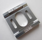 AT500-MMU AT 500- MMU - TREX 500 Series Aluminum Motor Mount Upgrade