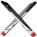 CYB-605NB CYB- 605 NB - Radix Blades 605mm 605 mm (Weisz_Schwarz) Night Blades