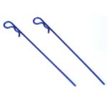 DYN5529 DYN 5529 - Karosserieclip eloxiert blau 80mm 80 mm (2)