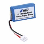 EFLB1802S20 EFLB 1802 S 20 - E-flite 180mAh 180 mAh 2S 2 S 7.4V 7.4 V 20C 20 C Li-Po 26AWG 26 AWG