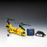 EFLH2580 EFLH 2580 - Blade mCX Tandem Rettungshubschrauber - BNF