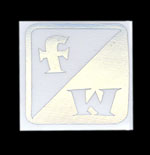 FW-AK4 FW-AK 4 - freakware Hologrammaufkleber 3 x 3 cm