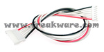FW-3006 FW- 3006 - Balancer Verlaengerungskabel 7pol 7 pol fuer 6s 6 s LiPo-Akkus JST-EH