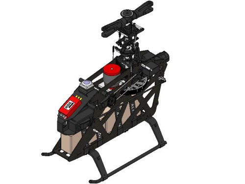 FW-TC700E FW-TC 700 E - FW-TC700E FW-TC 700 E FW-TC 700 E T-Rex 700 Tuning Chassis V2 V 2 V 2 (Elektroumbau) (freakware)