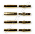 GF1000-002 GF 1000-002 - 35mm 35 mm gold connectorMale + Female (4pcs) ( 4 pcs)