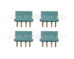 GF1004-003 GF 1004-003 - MPX-Goldstecker Buchse (4pcs) (4 pcs)