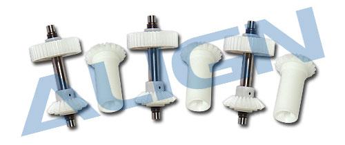 H60147T-01 H 60147 T- 01 - H60147T-01 H 60147 T- 01 H 60147 T- 01 Vorderes Heckrotorgetriebe (Starrantrieb) (3 Stueck) (Align)
