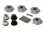 HPI86066 HPI 86066 - Radnabe 14mm 14 mm silber (4 Stueck)