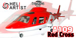 HA450A109RCV2 HA 450 A 109 RCV 2 - Agusta A109 A 109 Red Cross mit Lichtsystem