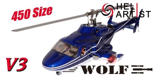 HA450AF004RV3 HA 450 AF 004 RV 3 - HA450AF004RV3 HA 450 AF 004 RV 3 HA 450 AF 004 RV 3 Airwolf mit Einziehfahrwerk _ Lichtsystem (blau) (Heliartist)