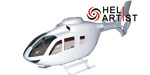 HA450EC005 HA 450 EC 005 - 450 Scale Fiber Glass Fuselage (white)