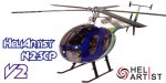 HA450HUV2004 HA 450 HUV 2004 - Hughes 500D 500 D V2 V 2 N23CP N 23 CP Fiber Glass Fuselage