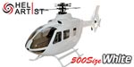 HA500EC002 HA 500 EC 002 - Scale (500 Size) Fiberglas Rumpf (weisz)