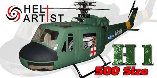 HA500UH1001 HA 500 UH 1001 - HA500UH1001 HA 500 UH 1001 HA 500 UH 1001 500 UH1 UH 1 UH 1 Fiber Glass Fuselage (Heliartist)