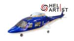 HA600A109B HA 600 A 109 B - A109 A 109 600 Size with Retract System (Blue)