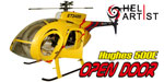 HA600EOP01Y HA 600 EOP 01 Y - Hughes 500E 500 E (600 Size) Fiberglas Rumpf mit Tuer