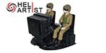 HAPHU-700 HAPHU- 700 - Hughes MD500 MD 500 Scale Pilot (700 Size)