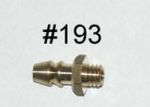 HAT-193 HAT- 193 - Hatori Anschlussnippel 3x4mm 3 x 4 mm