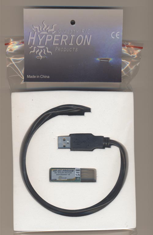 HP-AT-PRGUSB - HP-AT-PRGUSB Hyperion 3-Pin 3- Pin 3- Pin USB to Serial Adapter (Atlas Servos) (Hyperion)