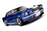 HPI104926 HPI 104926 - FORD MUSTANG GT COUPE 1966 KAROSSERIE (200MM) (200 MM)