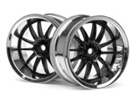 HPI3287 HPI 3287 - Work XSA Felge 26mm 26 mm (chromschw_6mm (chromschw_ 6 mm O)