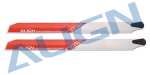 HD332A HD 332 A - Holz Rotorblaetter 335 Rotor Blade_ White (OLD HS1172T-01) HS 1172 T- 01)