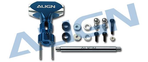 HS1296TA HS 1296 TA - HS1296TA HS 1296 TA HS 1296 TA Hauptrotorzentralstueck Metall blau (Align)