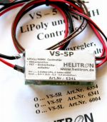 HTN-6341 HTN- 6341 - VS-5P: VS- 5 P: LiPoly Controller Platinenversion mit Schalter