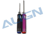 HZ025T HZ 025 T - 6-Kant 6- Kant Schraubendreher 2 Stueck (Hexagon Screw Driver 2pcs) 2 pcs)