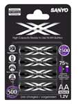 KK1-133484 KK 1-133484 - Sanyo XX ENELOOP HR-3UWX-4BP HR- 3 UWX- 4 BP 12V 12 V 2500mAh 2500 mAh