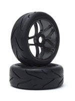 LRP65571 LRP 65571 - VTEC 1_8 Off-Road Buggy Strassenreifen schwarze-chrom Felgen