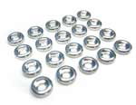 LX0208 LX 0208 - Frame C Washer M25 M 25 - Silver - 20pcs 20 pcs