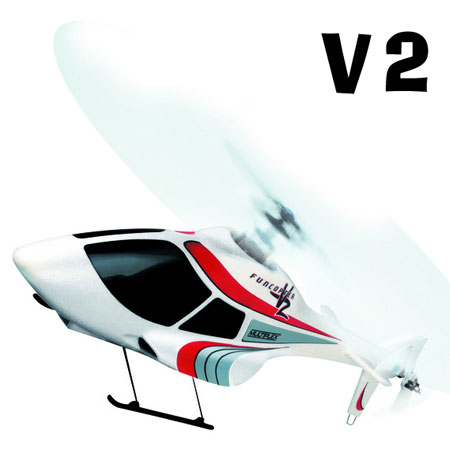 MPX-263001 MPX- 263001 - MPX-263001 MPX- 263001 MPX- 263001 FunCopter V2 V 2 V 2 RR (montiert m. Motor +Regler +Servos +Kreisel) (Multiplex)
