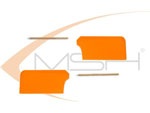 MSH51132 MSH 51132 - Paddle Orange