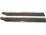PM-260CS PM- 260 CS - Carbon Hauptrotorblaetter 260mm 260 mm schwarz