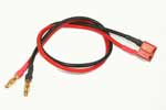 RCWT800069 RCWT 800069 - RCWare Ladekabel 4mm 4 mm Goldkontakt _ DEAN Buchse