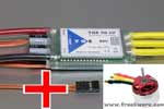 S-REX4426 S-REX 4426 - RS Motor 330.30 10 Wdg. 10 Pol + YGE-100 YGE- 100 Regler