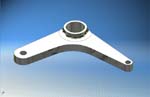 SHRP900080 SHRP 900080 - Umlenkhebel - Heckrotor (SH040) ( SH 040)