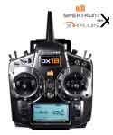 SPM18000 SPM 18000 - Spektrum DX18 DX 18 DSMX Sender inkl. Empfaenger (Mode 1 - 4)