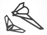 X-BSR008 X-BSR 008 - Tuning Carbon Leitwerke - Set fuer Blade SR