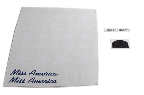 022-1308 - Dekorbogen P-51 Miss America Hype 022-1308 022-1308 - Dekorbogen P-51 Miss America Hype 022-1308