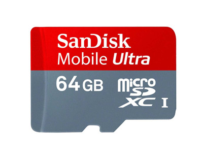 0441-ETC - SanDisk Ultra microSDXC UHS-I 64GB - Class 10 inkl. Adapter 0441-ETC