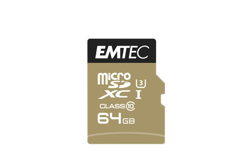 0446-ETC - EMTEC SpeedIN Pro microSDXC UHS-I U3 64GB 0446-ETC