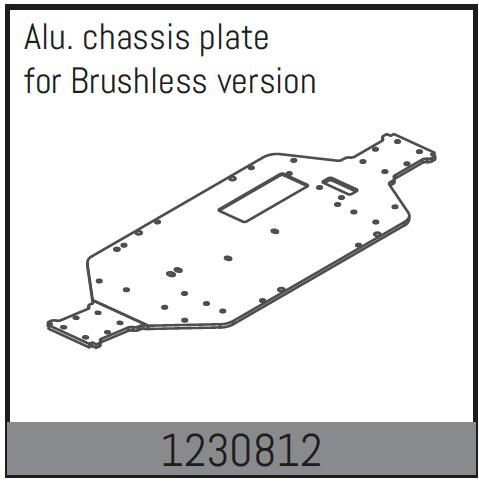 AB-1230812 - Aluminium Chassis Platte Absima AB-1230812 AB-1230812 - Aluminium Chassis Platte Absima AB-1230812