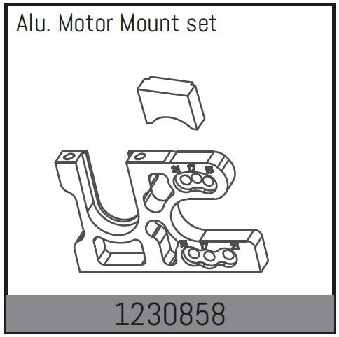 AB-1230858 - Aluminium Motorhalter Absima AB-1230858 AB-1230858 - Aluminium Motorhalter Absima AB-1230858