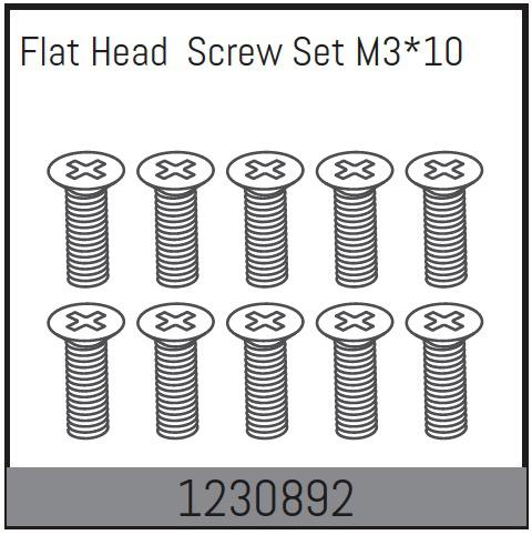 AB-1230892 - M310 Senkkopf-Schrauben (10) Absima AB-1230892 AB-1230892 - M310 Senkkopf-Schrauben (10) Absima AB-1230892
