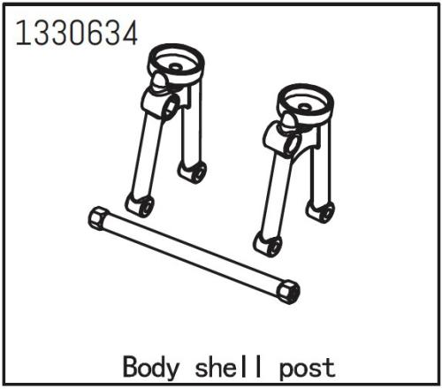 AB-1330634 - Karosseriehalter - Yucatan Absima AB-1330634 AB-1330634 - Karosseriehalter - Yucatan Absima AB-1330634