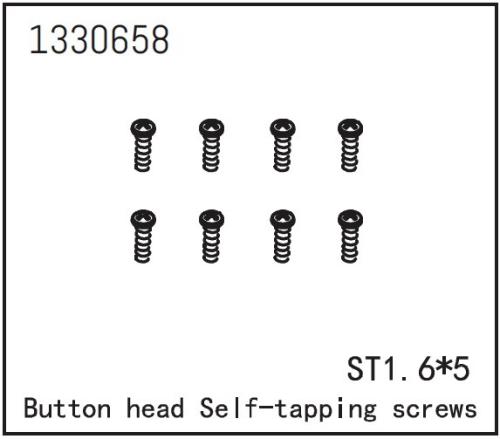 AB-1330658 - Flachkopfschraube selbstschneidend ST1.65 Absima AB-1330658 AB-1330658 - Flachkopfschraube selbstschneidend ST1.65 Absima AB-1330658