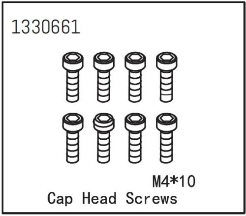 AB-1330661 - Zylinderkopfschrauben M410 Absima AB-1330661 AB-1330661 - Zylinderkopfschrauben M410 Absima AB-1330661